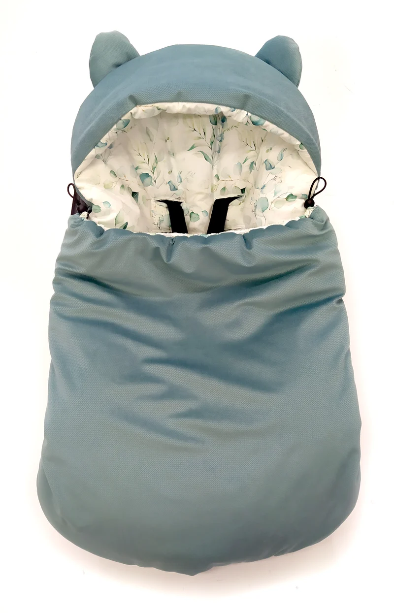 3-in-1 winter swaddle for car seat | Eukalyptus