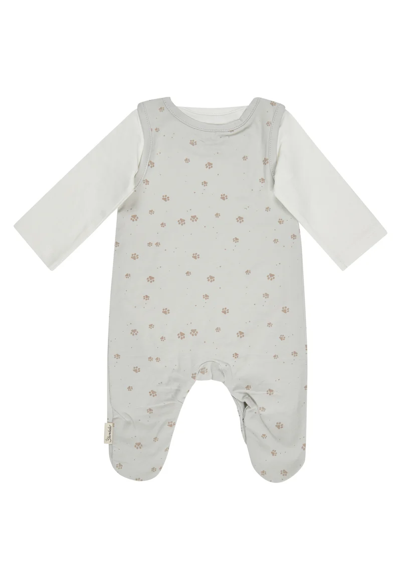 Set Babyjacke und Strampler
