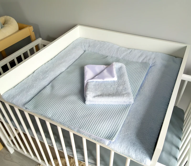Changing mat | Blue Frotte