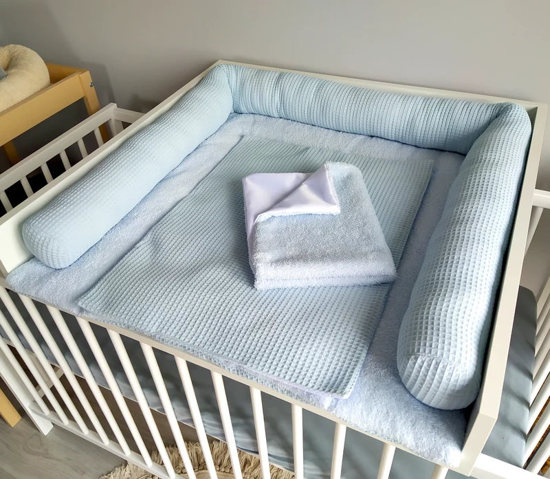 Changing mat | Blue Frotte
