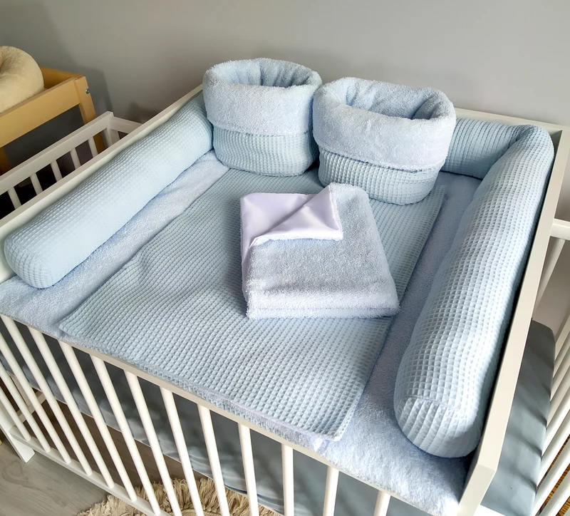 Changing mat | Blue Frotte