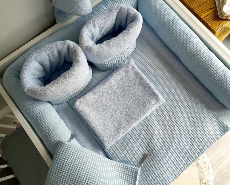 Changing mat | Blue Frotte