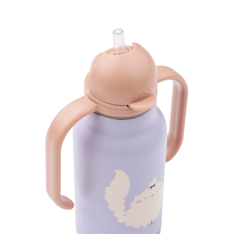 Kindertrinkflasche "Kimmie Cat / Warm lilac" 250ml