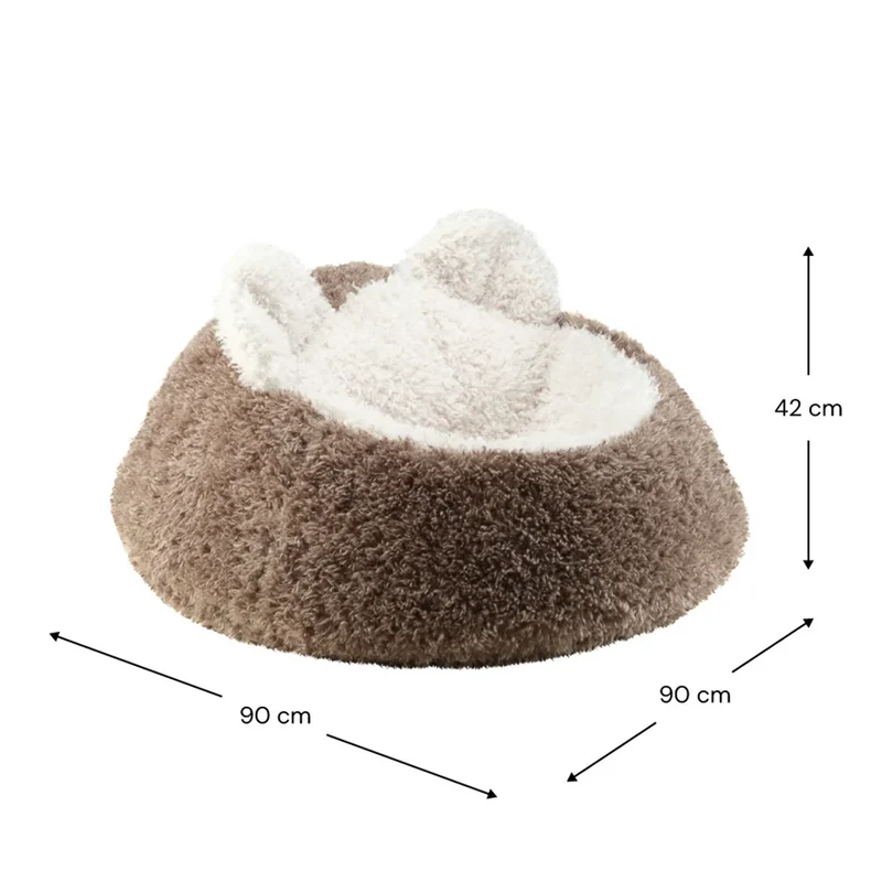Wigiwama Sitzsack 'Yeti' Truffle