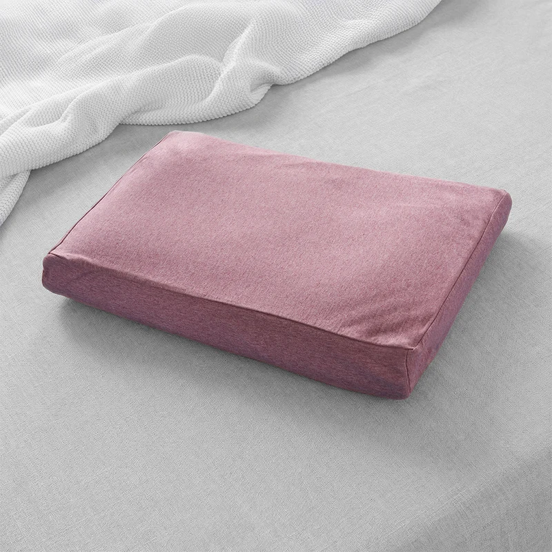 Theraline Kinderkopfkissen inkl. Bezug 'Bamboo Collection' Melange Rosenholz