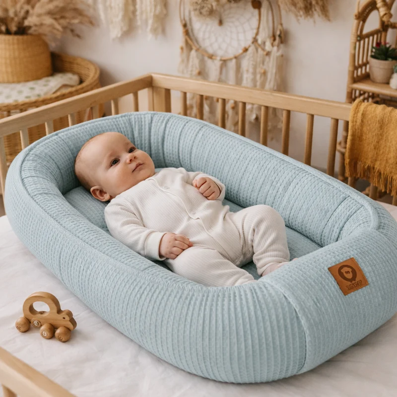 Babynest Light blue