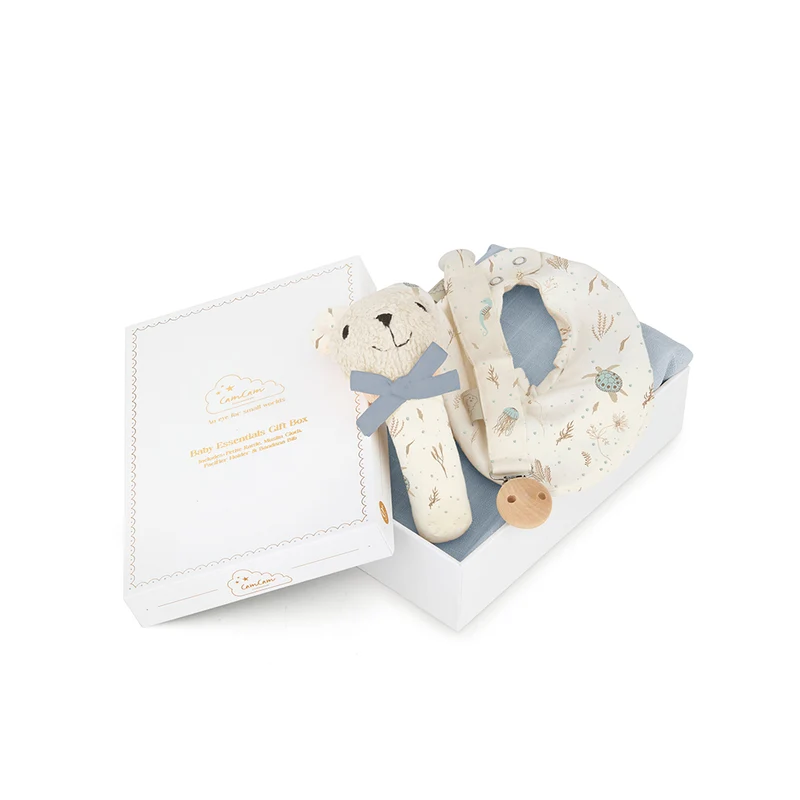 Cam Cam Copenhagen Baby Essentials Geschenkbox Sea Garden