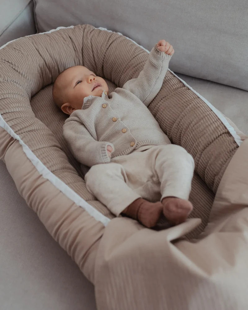 Babynest Cord Sand