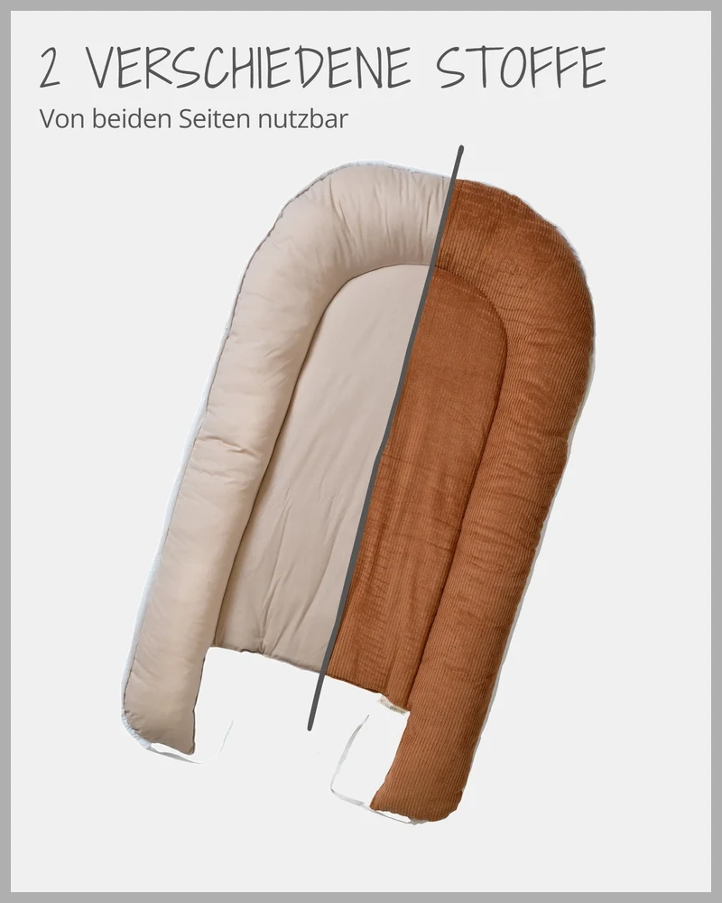 Babynest Cord Caramel