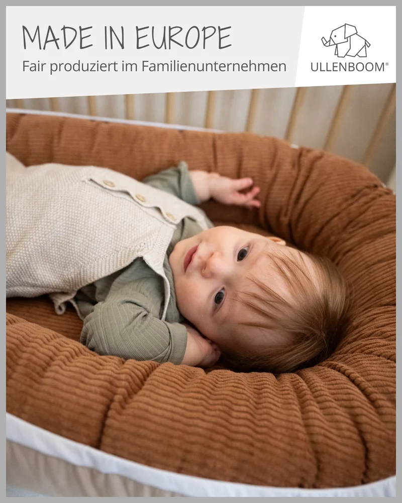 Babynest Cord Caramel
