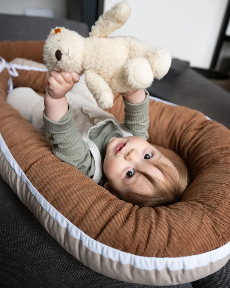 Babynest Cord Caramel