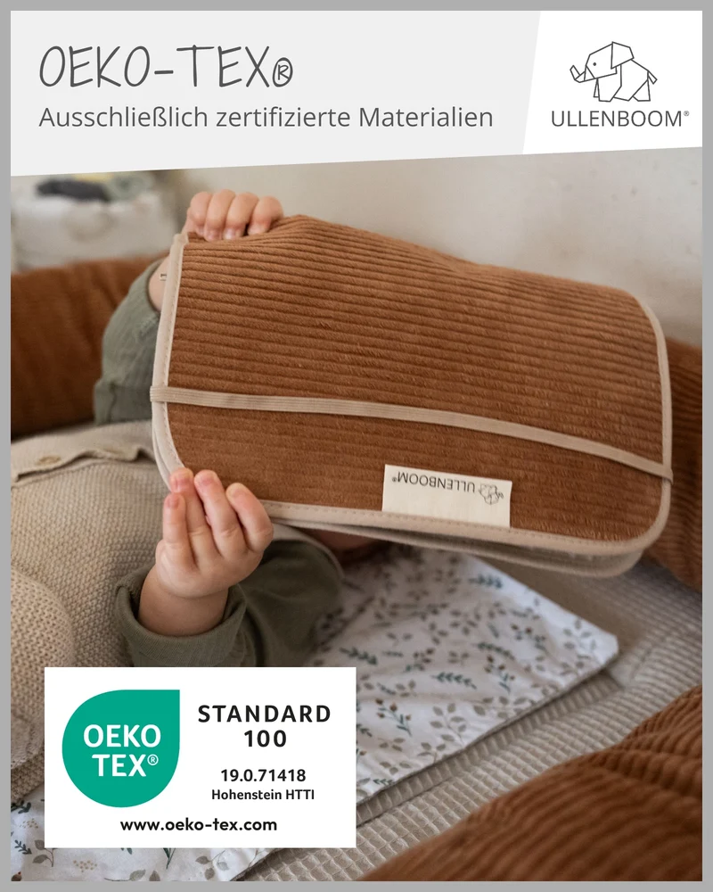Windeltasche Cord Caramel