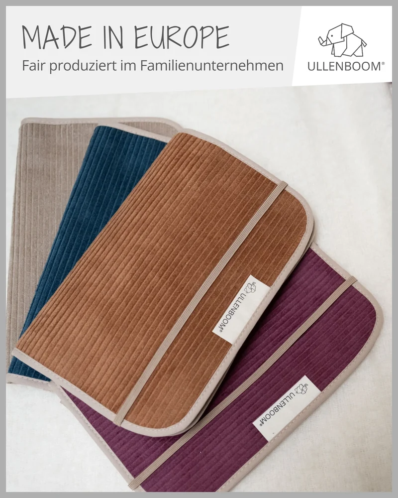 Windeltasche Cord Caramel