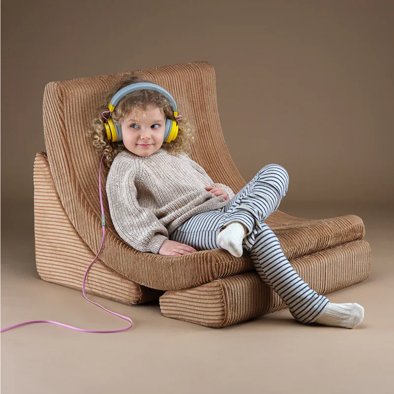 Wigiwama Spielsessel 'Moon Chair' Toffee