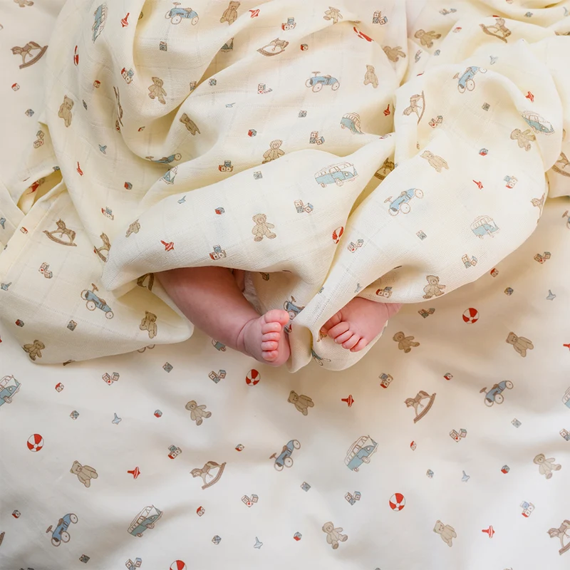 Cam Cam Copenhagen Mulltuch Swaddle Vintage Toys