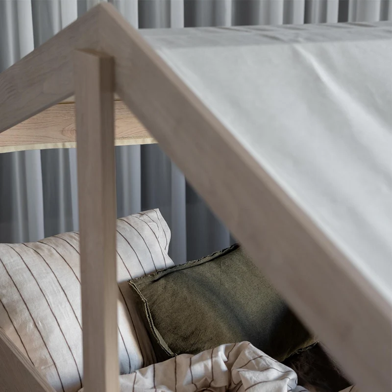 Quax Stoffdach für Hausbett 'Cottage' Butter