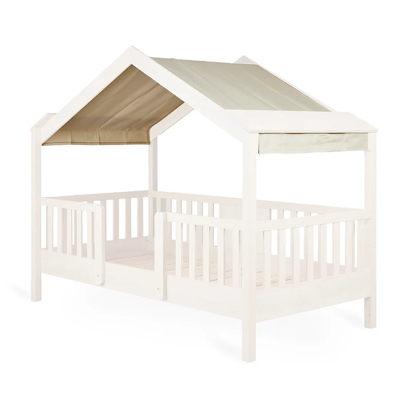 Quax Stoffdach für Juniorbett 'Chalet' Butter