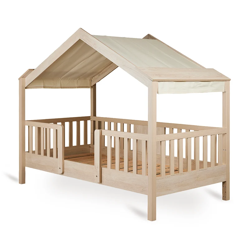 Quax Stoffdach für Juniorbett 'Chalet' Butter