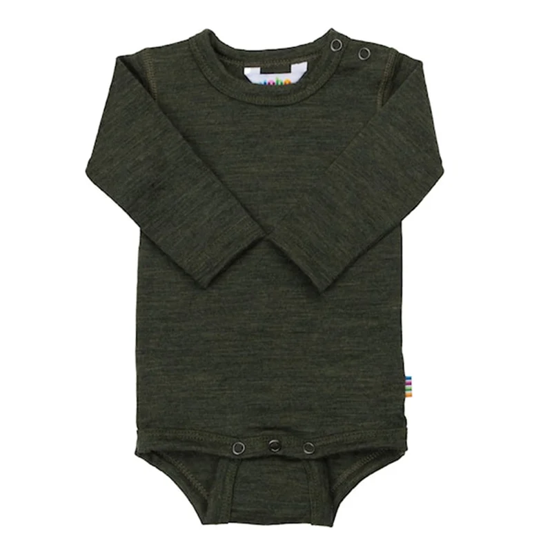 Joha Body Langarm Merinowolle Moss Green