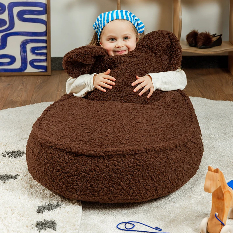 Wigiwama Sitzsack Bear Warm Hazel