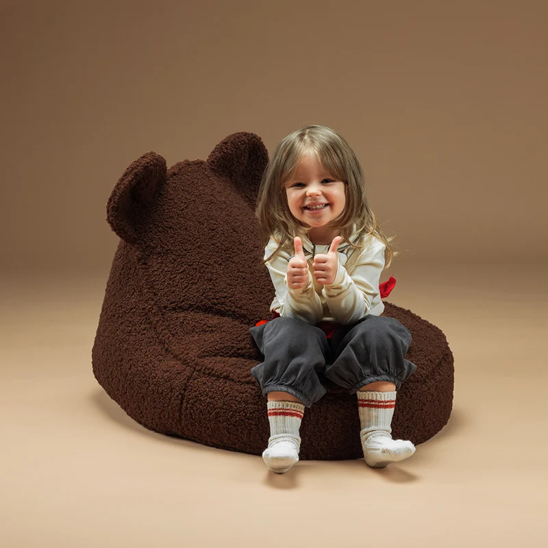 Wigiwama Sitzsack Bear Warm Hazel