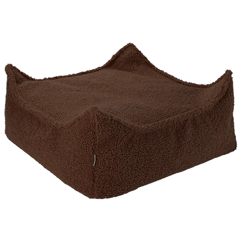 Wigiwama Quadratischer Ottoman Warm Hazel