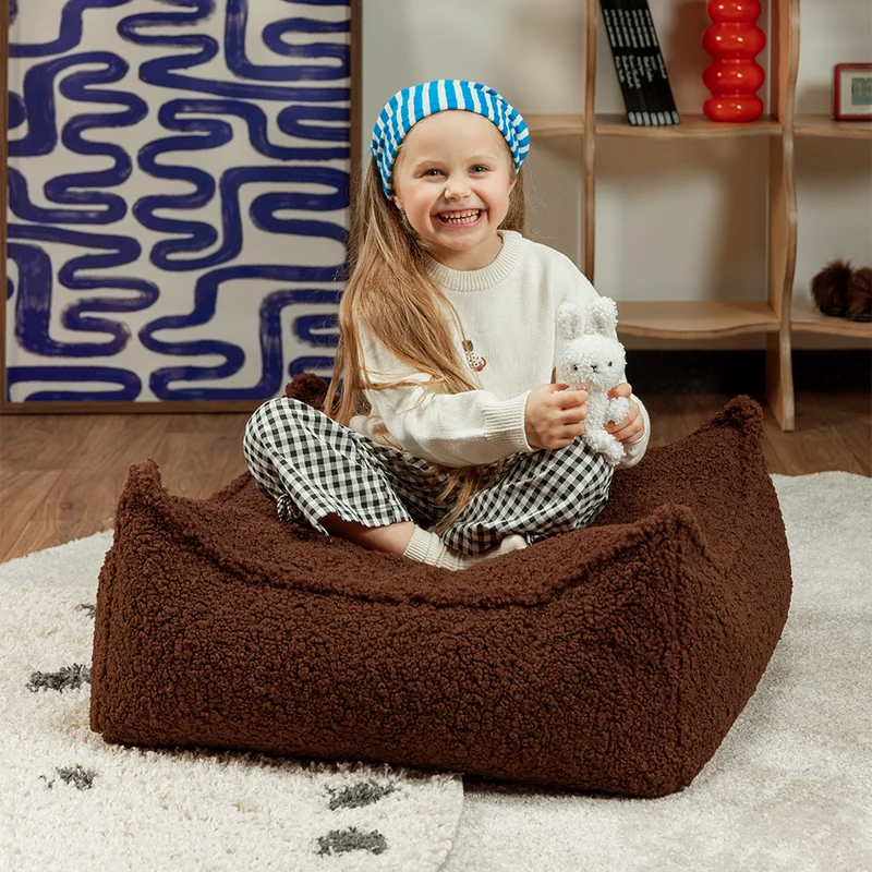 Wigiwama Quadratischer Ottoman Warm Hazel