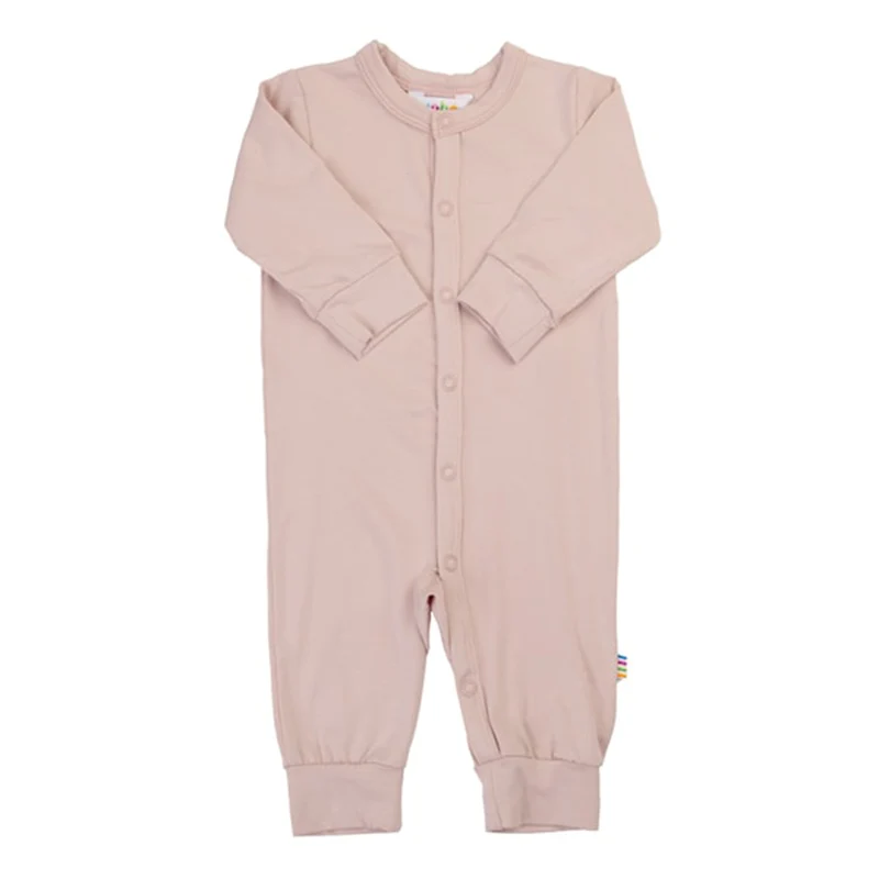 Joha Strampler Schlafanzug aus Bambus Pale Pink