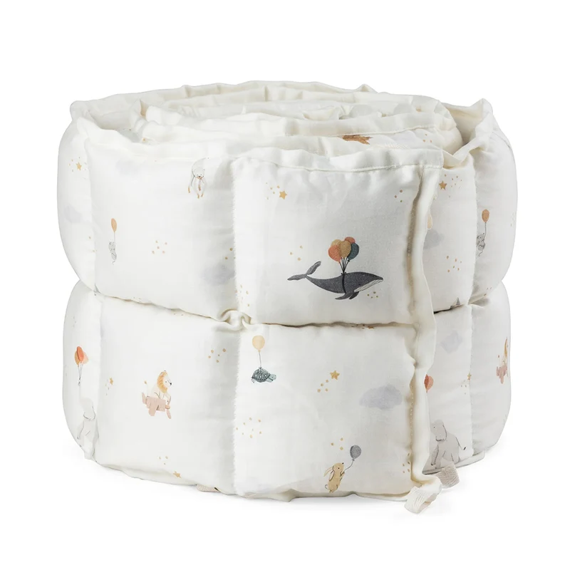 Sebra Bettnestchen 'Kapok' wendbar Creme/World of Sebra