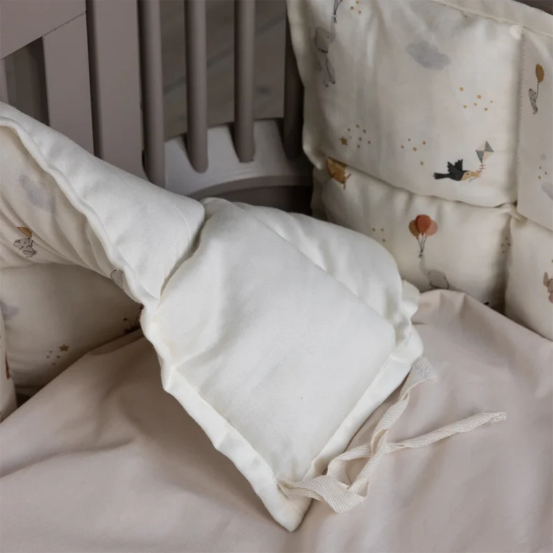 Sebra Bettnestchen 'Kapok' wendbar Creme/World of Sebra