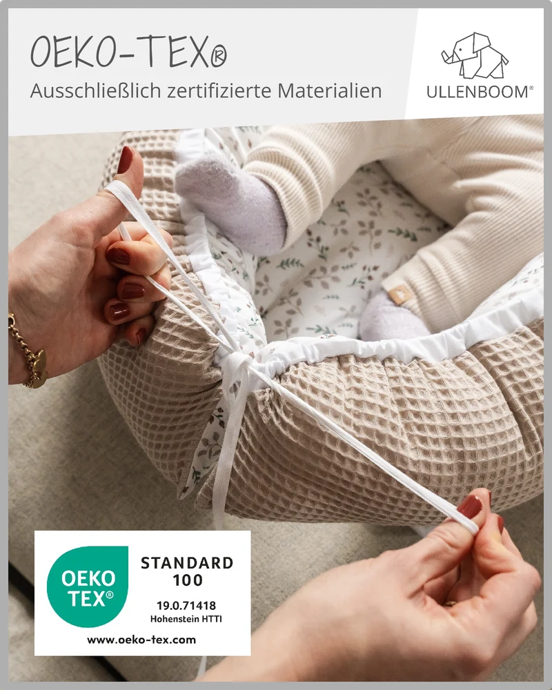 Babynest Floral Sand