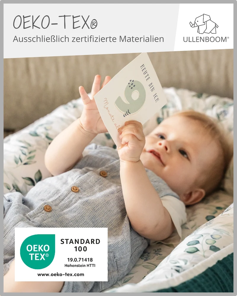 Babynest Eukalyptus Petrol