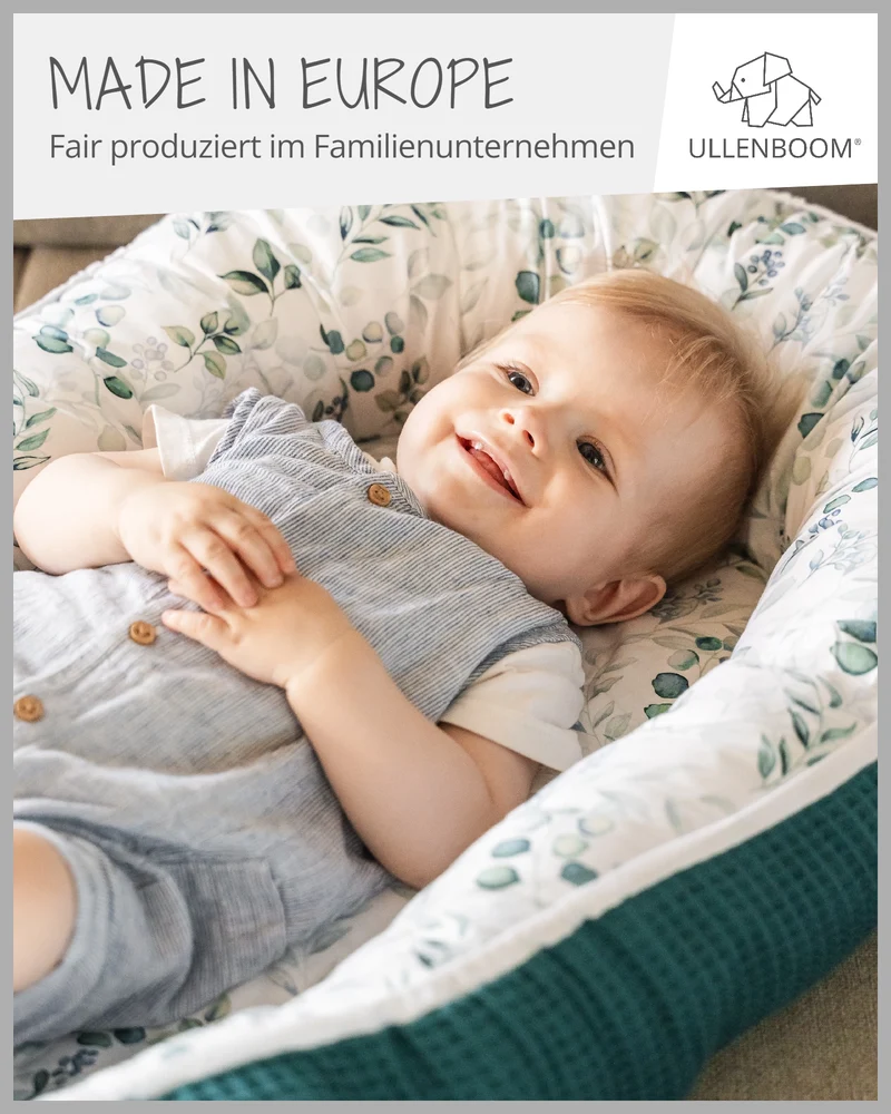 Babynest Eukalyptus Petrol