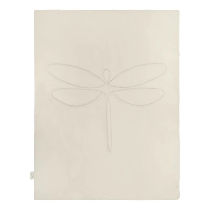 Kas Kopenhagen Krabbeldecke Dragonfly Beige