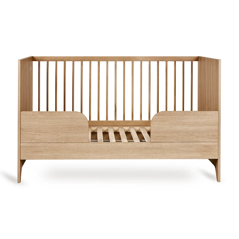 Quax Babybett- und Kinderbett 70 x 140 'Tsugi' Honey Ash