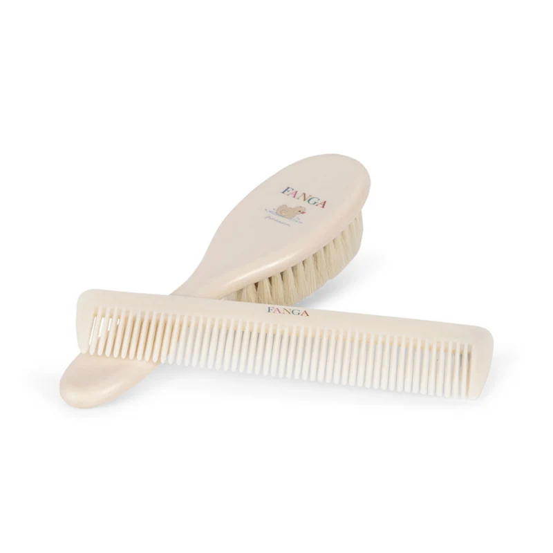 Fanga Fontana Baby Haarbürste und Kamm Set