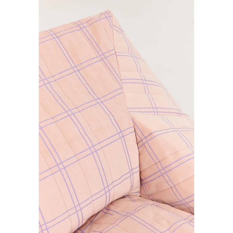 Sessel für Kinder "Chelsea Pink Purple Windowpane"