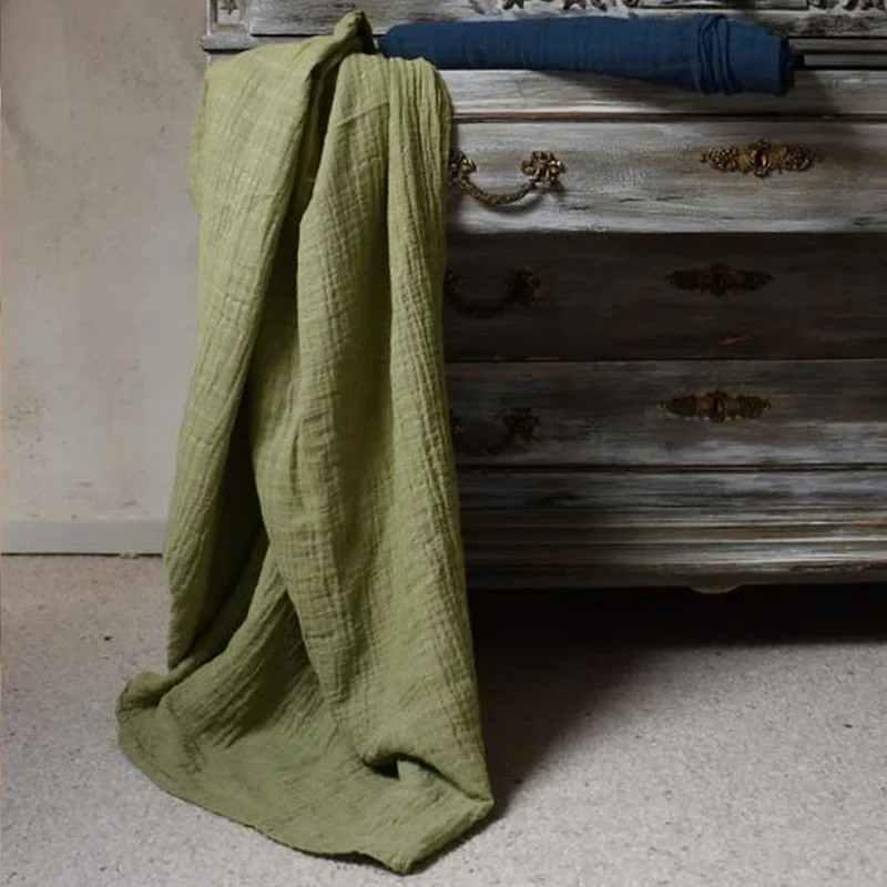 Petit Stellou Mulltuch Nooshi Blanket Olive