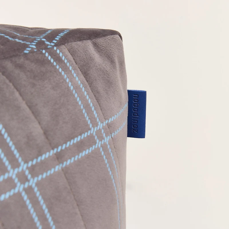 Sessel für Kinder "Chelsea Grey Blue Windowpane"