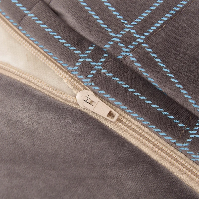 Sessel für Kinder "Chelsea Grey Blue Windowpane"