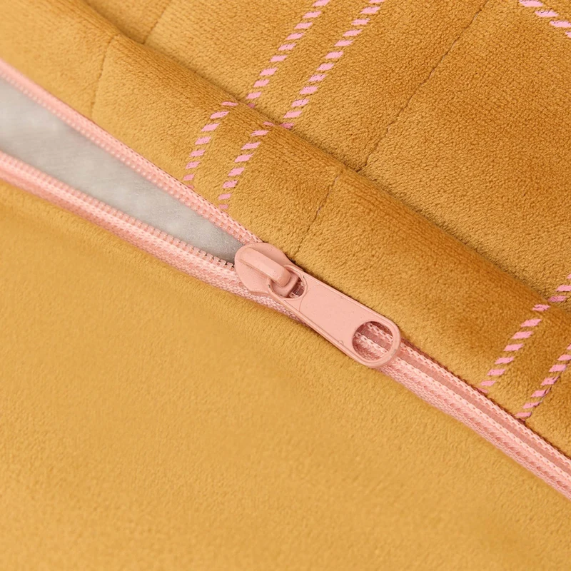 Sessel für Kinder "Chelsea Ochre Pink Windowpane"