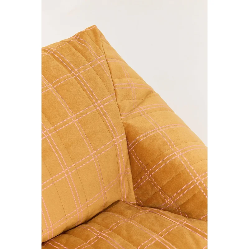 Sessel für Kinder "Chelsea Ochre Pink Windowpane"