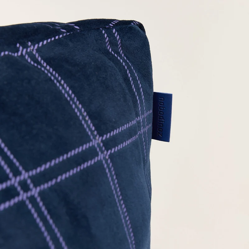 Sessel für Kinder "Chelsea Night Blue Purple Windowpane"