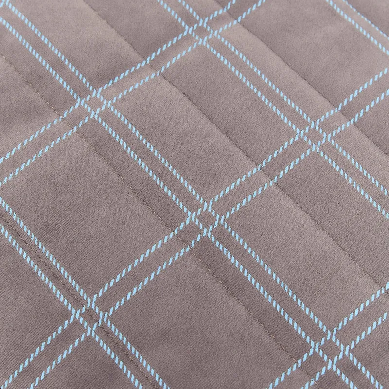 Kinder Sitzsack "Oasis Grey Blue Windowpane"