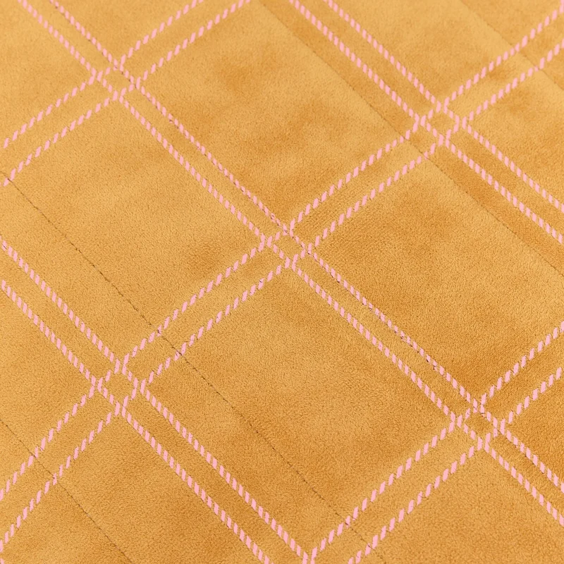 Kinder Sitzsack "Oasis Ochre Pink Windowpane"