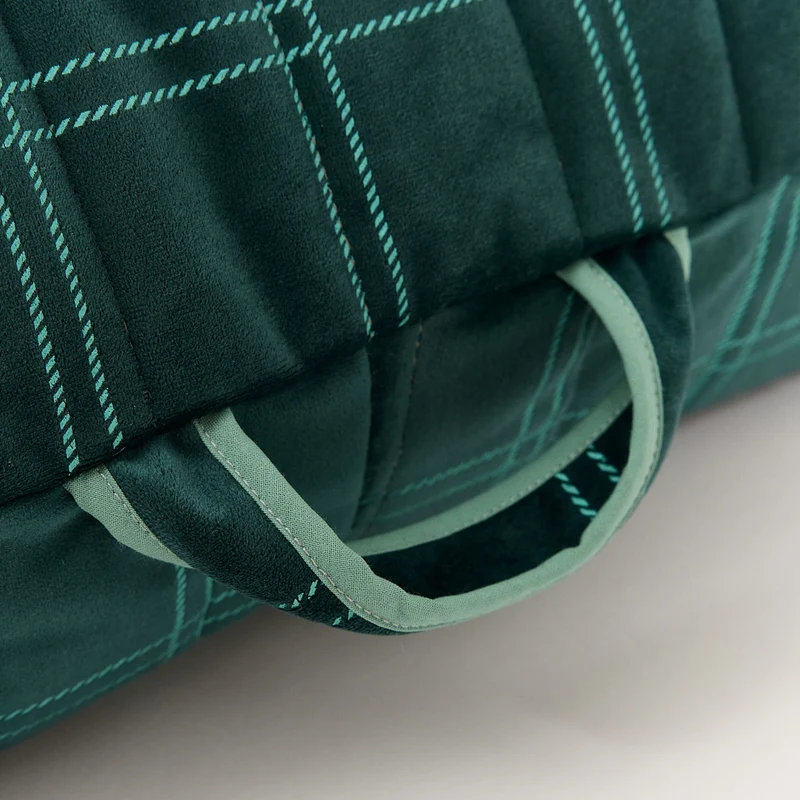 Kinder Sitzsack "Oasis Green Mint Windowpane"
