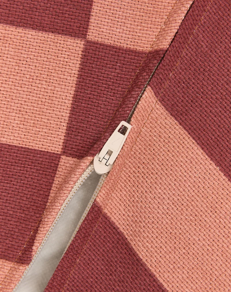 Runder Sitzsack "Vibes Maroon Tiles"