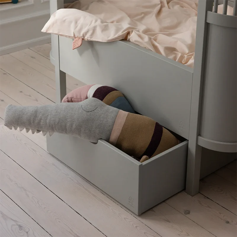 Sebra Bettschublade für Baby und Junior Bett Stone Grey