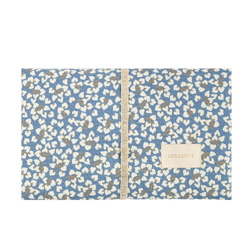 Nobodinoz Wickelunterlage 'Mozart' Blue Yumiko
