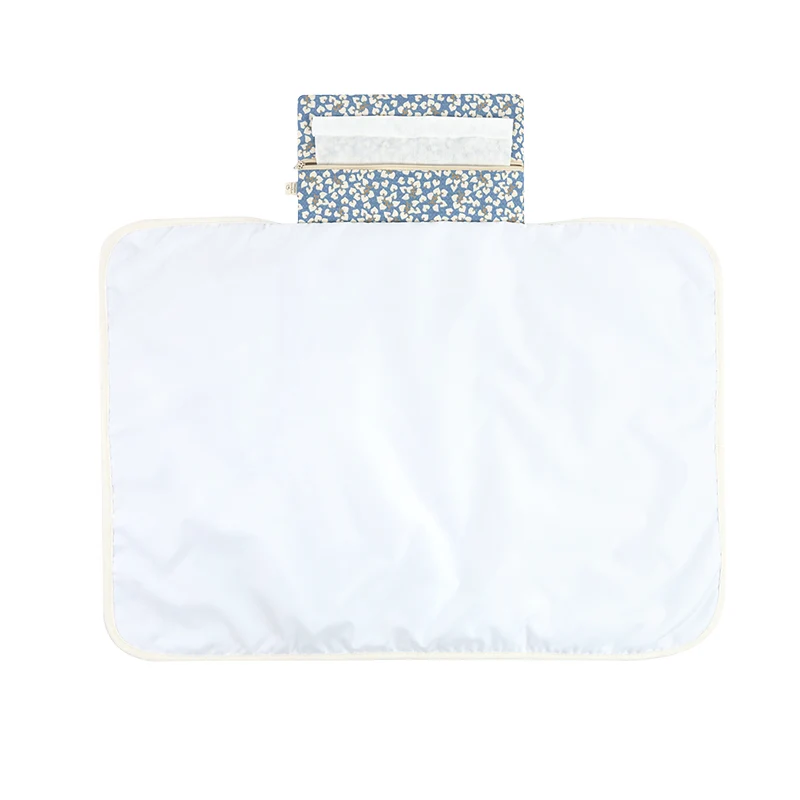 Nobodinoz Wickelunterlage 'Mozart' Blue Yumiko